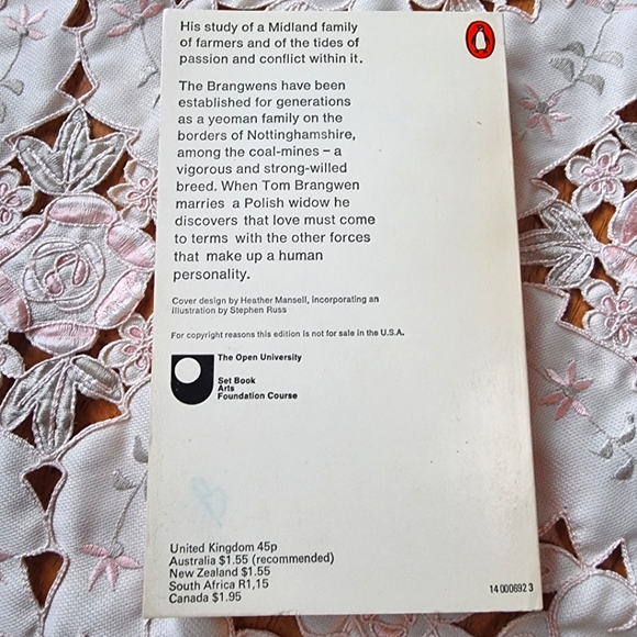 D.H. Lawrence 'The Rainbow' 1970 Vintage Penguin Paperback Softcover Book - Picture 2 of 4